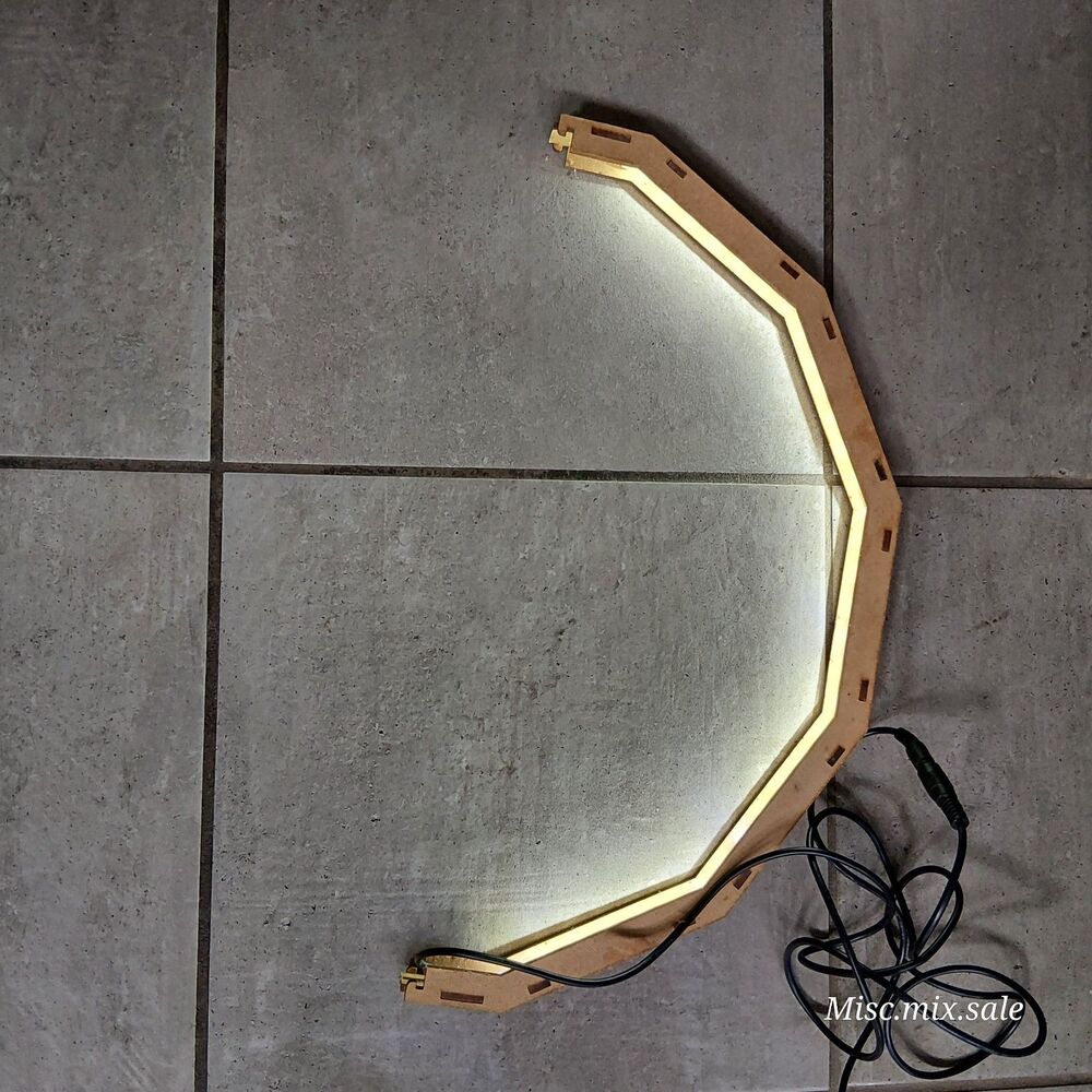 LED Light Add-On For Painting Stations - Assembled with Power Supply SMALL